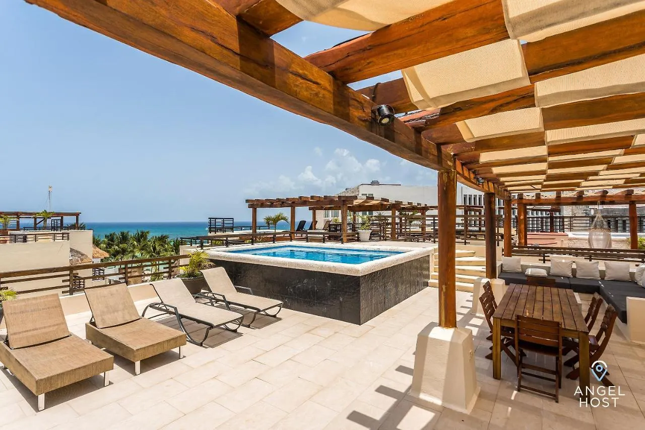 Magnificent Oceanview Rooftop Lounge With Plunge Pool Playa del Carmen 0*,